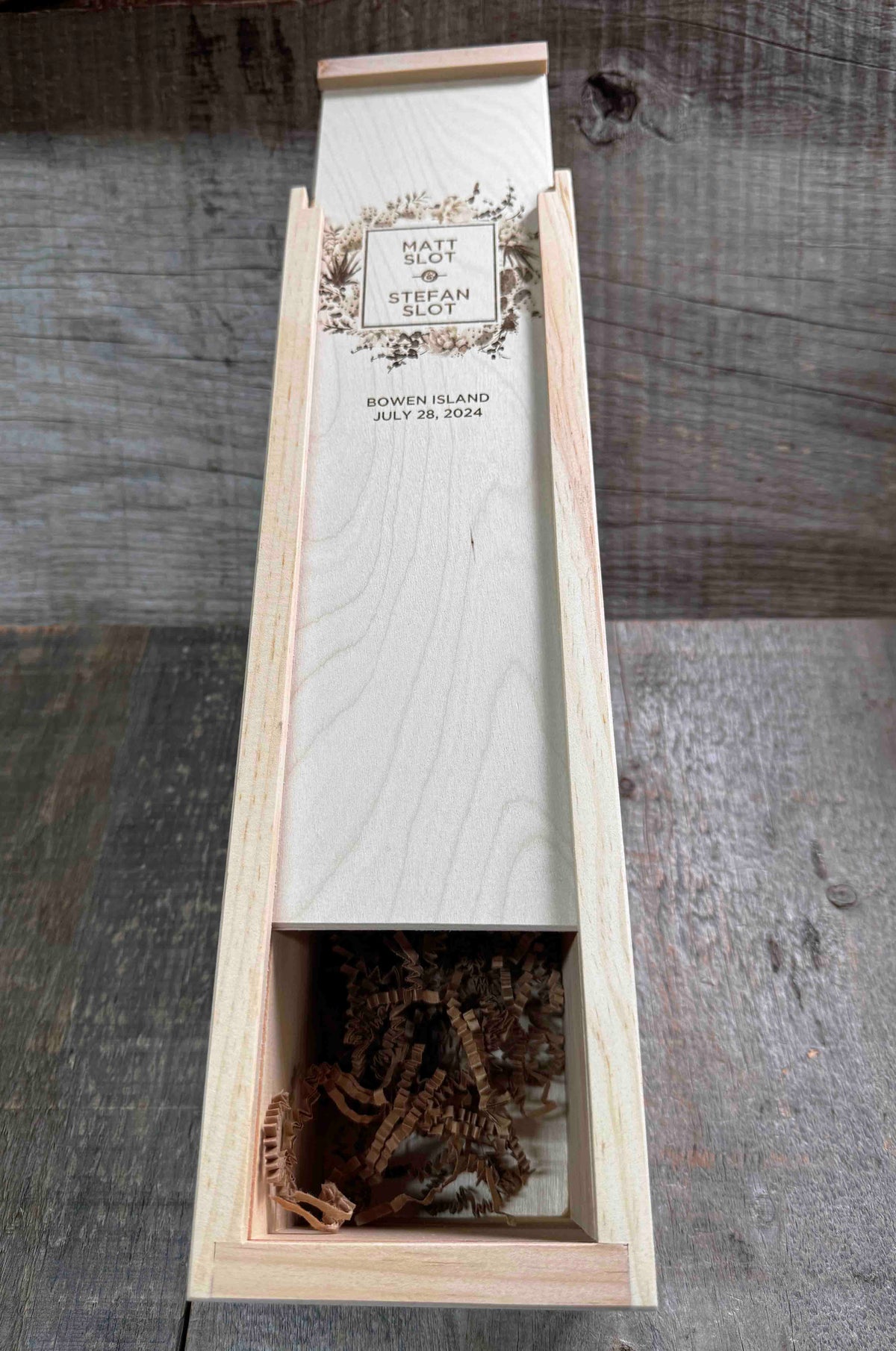 Wine Boxes - Design 39 Memories Made Custom