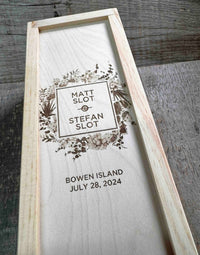 Wine Boxes - Design 39 Memories Made Custom