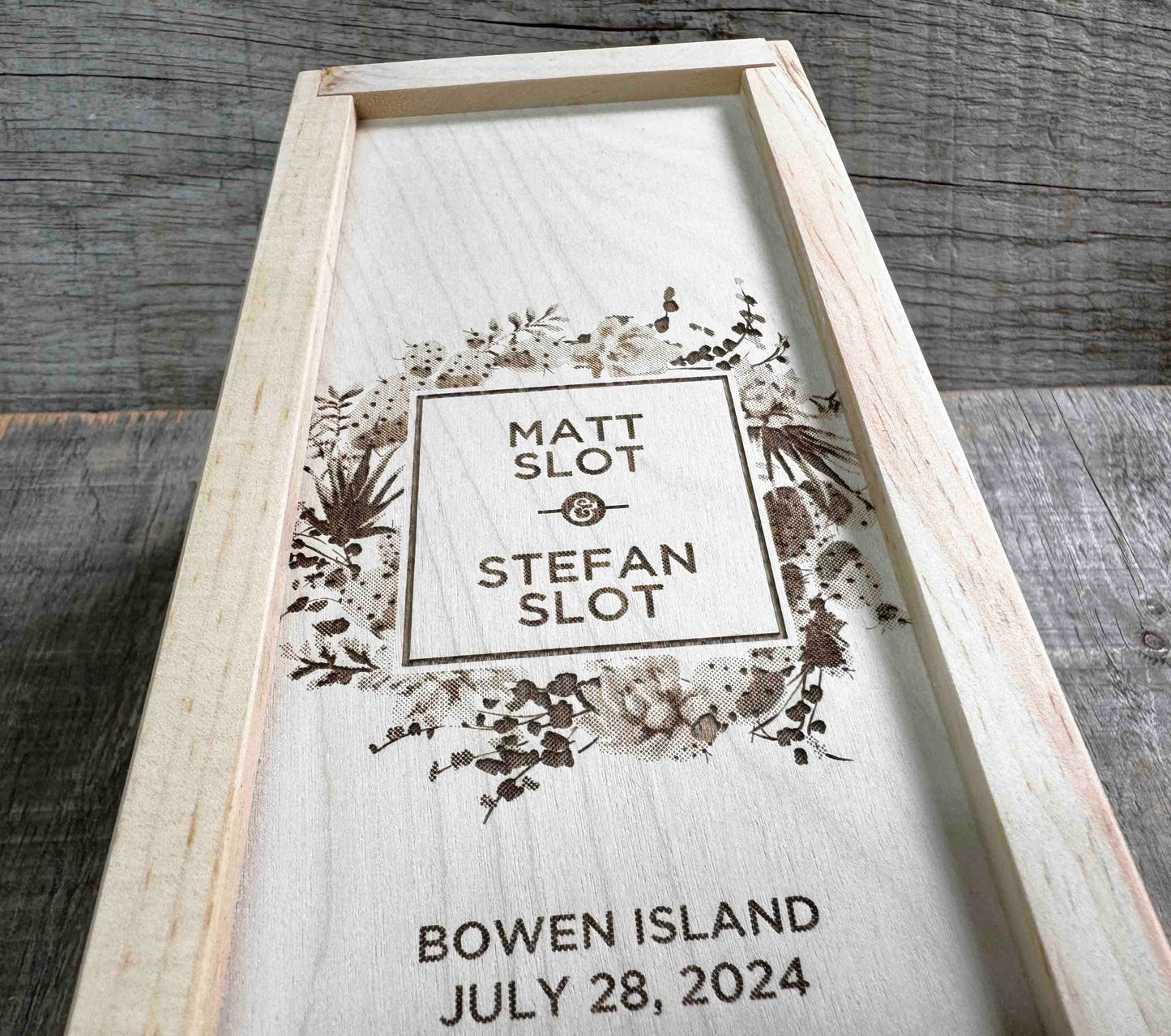 Wine Boxes - Design 39 Memories Made Custom