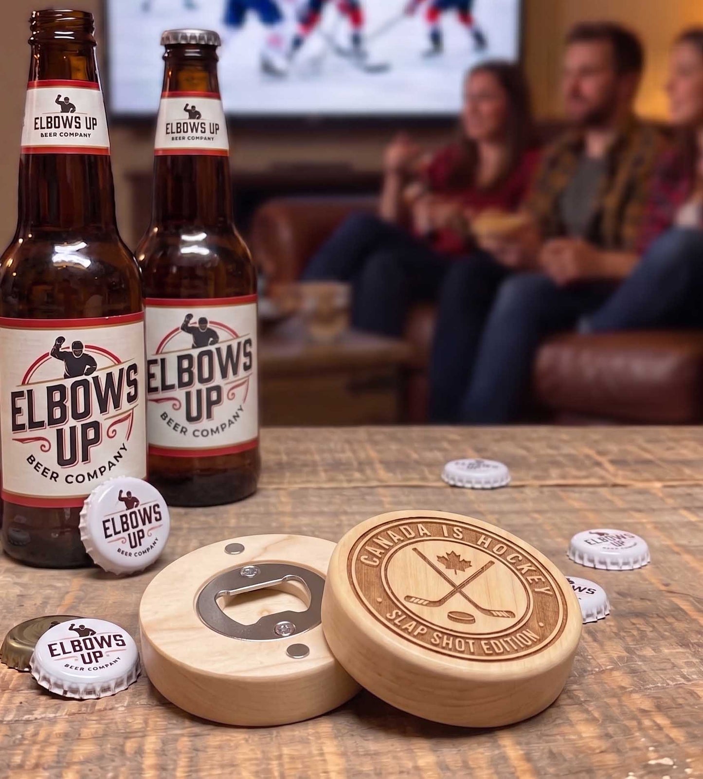 Custom Engraved Canadian Poplar Magnetic Bottle Opener