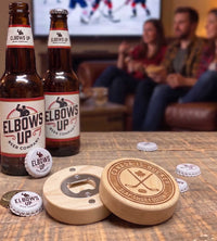 Custom Engraved Canadian Poplar Magnetic Bottle Opener