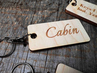 Wooden Keychain Memories Made Custom