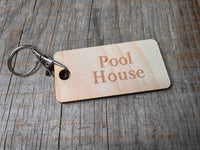 Wooden Keychain Memories Made Custom