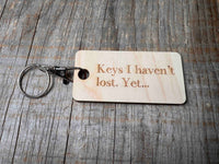 Wooden Keychain Memories Made Custom