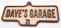 Custom Vintage Street Sign | Laser Cut Personalized Road Sign