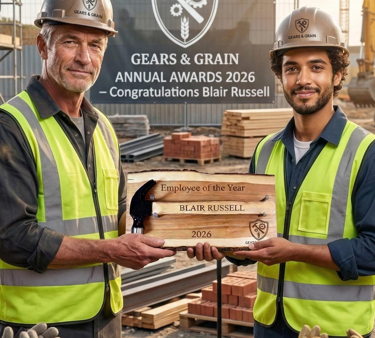 Personalized Hammer | Custom Engraved 16oz Wood Claw Hammer | Gift for Him