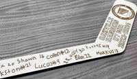 Mini Hockey Sticks Signed By Players, Coaches Parents Memories Made Custom