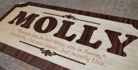 Custom Wood Horse Stall Name Plate | Personalized Barn Sign - Memories Made Custom