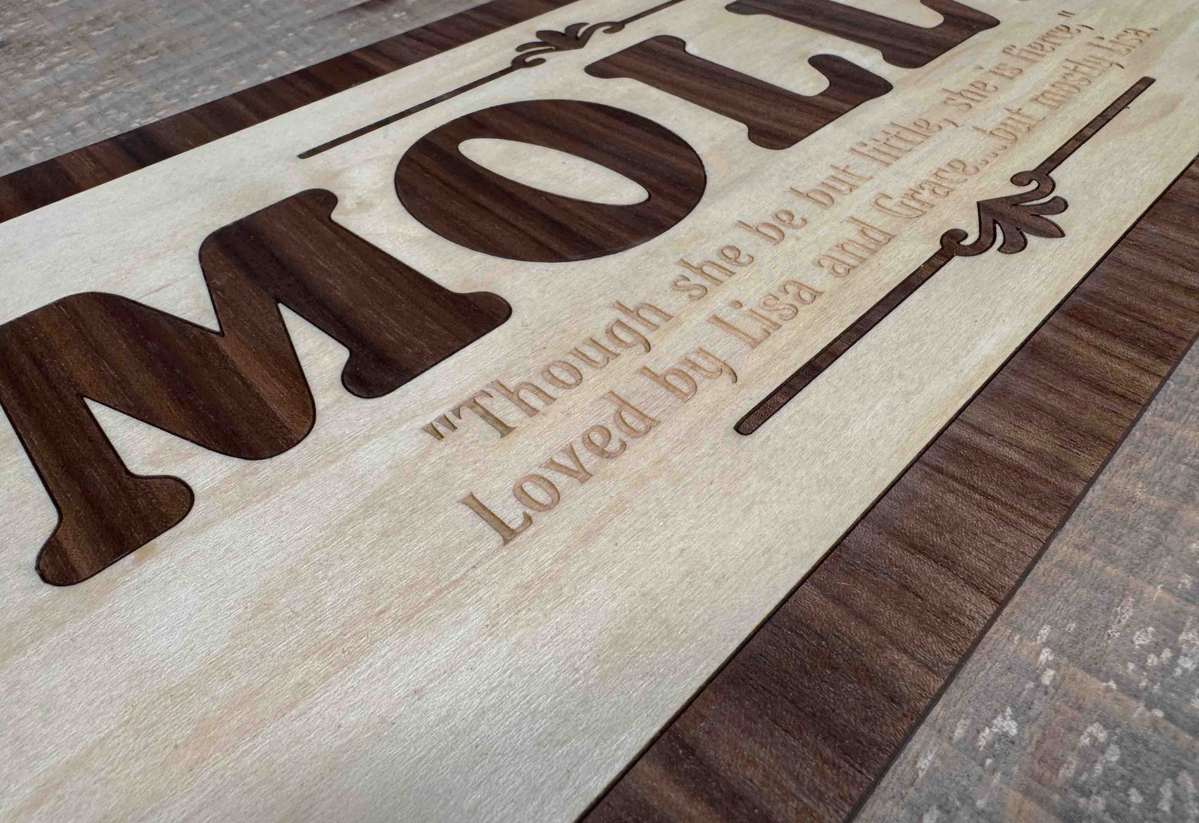 Custom Wood Horse Stall Name Plate | Personalized Barn Sign - Memories Made Custom