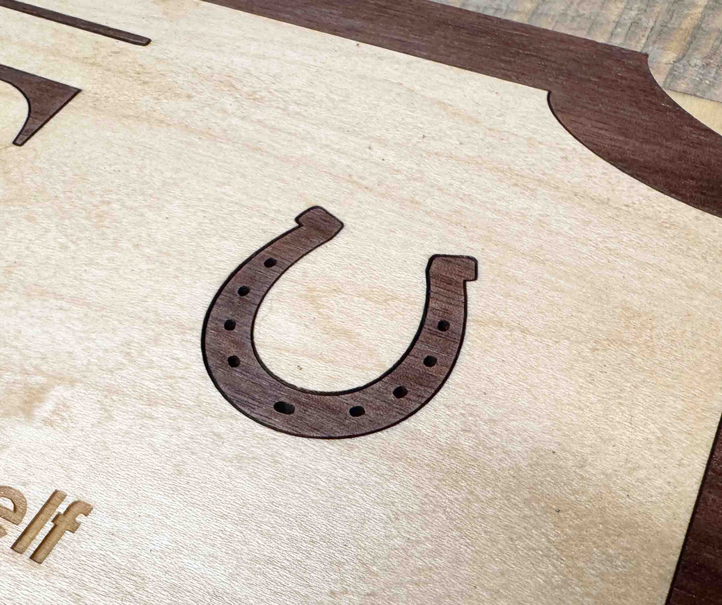 Custom Wood Horse Stall Name Plate | Personalized Barn Sign - Memories Made Custom