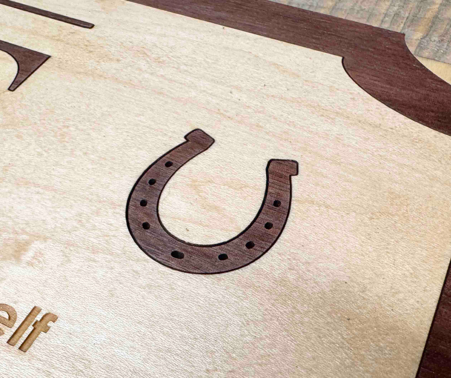 Custom Wood Horse Stall Name Plate | Personalized Barn Sign - Memories Made Custom