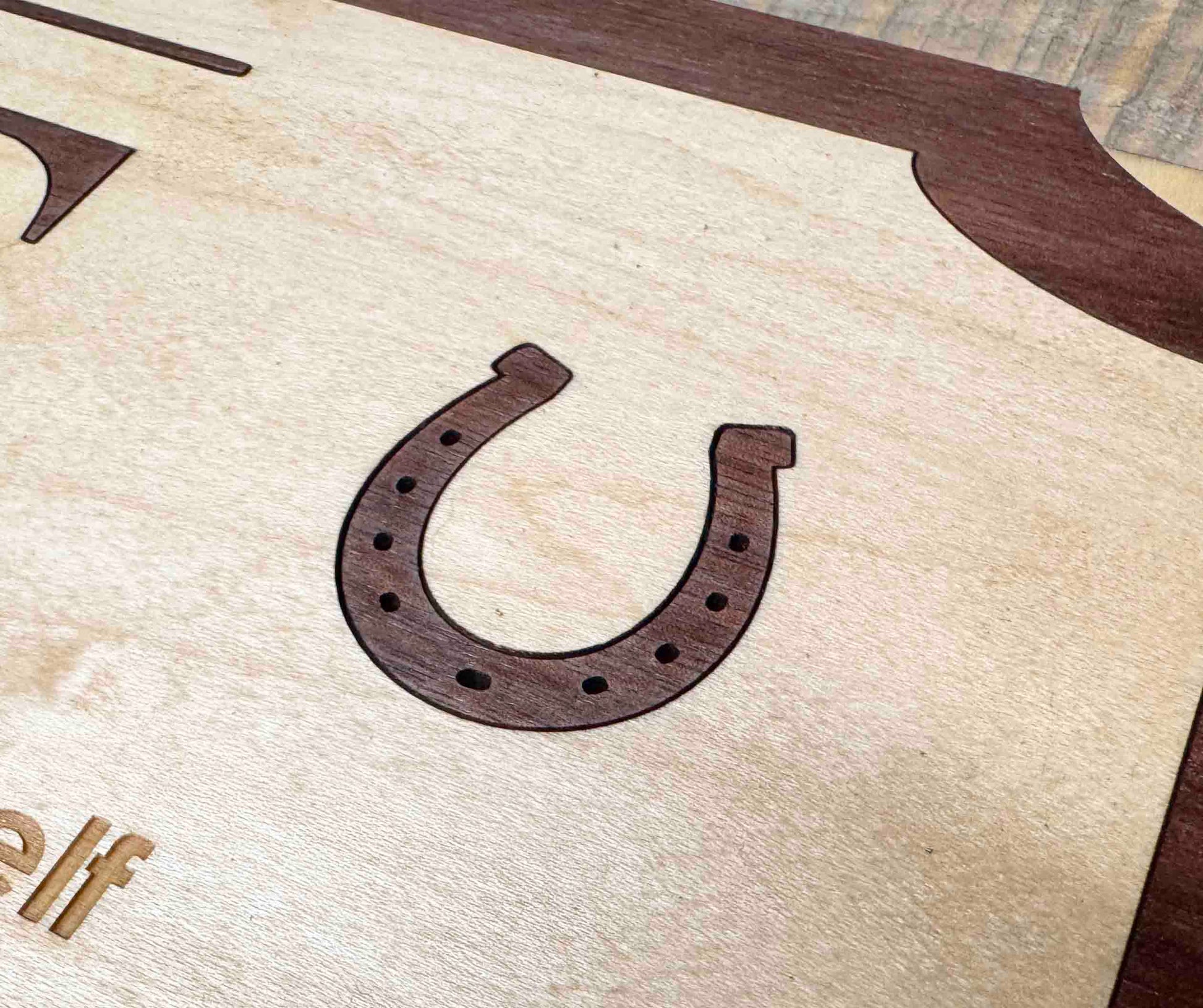 Custom Wood Horse Stall Name Plate | Personalized Barn Sign - Memories Made Custom