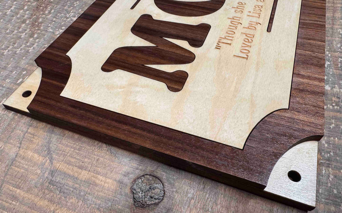 Custom Wood Horse Stall Name Plate | Personalized Barn Sign - Memories Made Custom