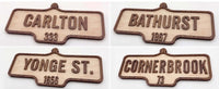 Custom Vintage Street Sign | Laser Cut Personalized Road Sign