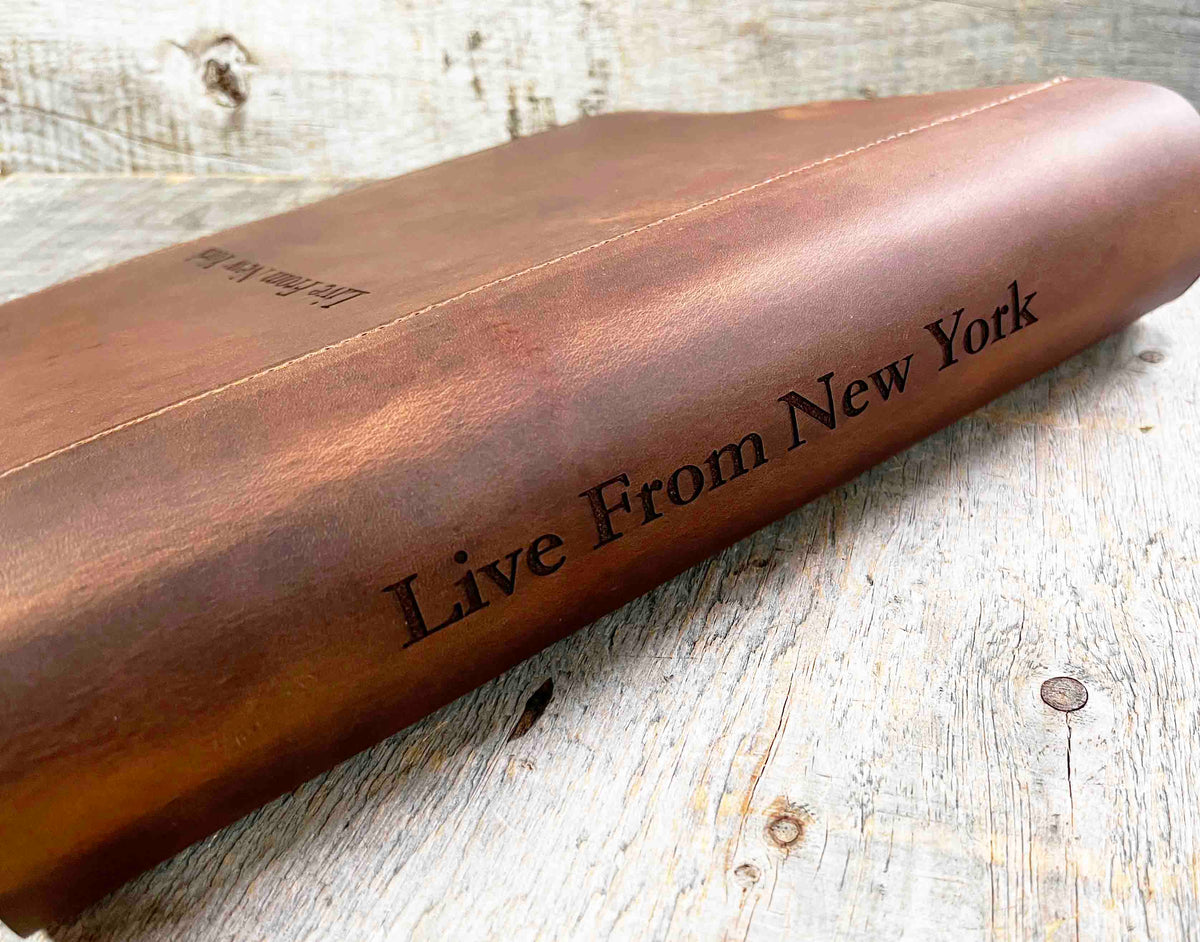 Binder Premium Leather Engraved Memories Made Custom