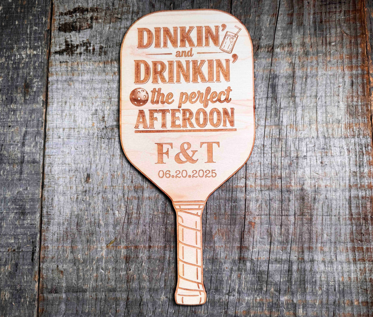 Pickleball Paddle Sign Memories Made