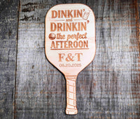 Pickleball Paddle Sign Memories Made
