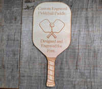 Pickleball Paddle Sign Memories Made