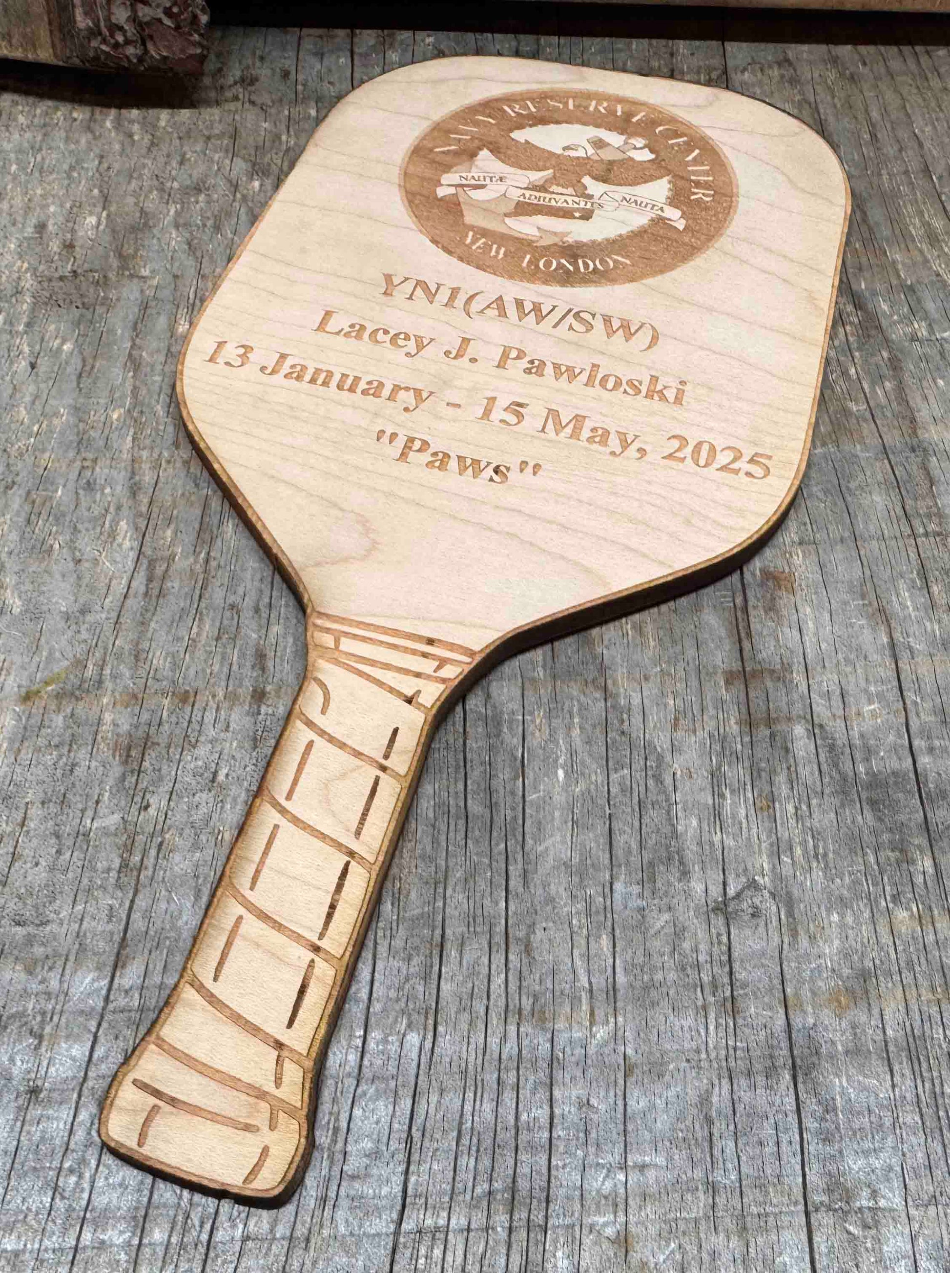 Pickleball Paddle Sign Memories Made