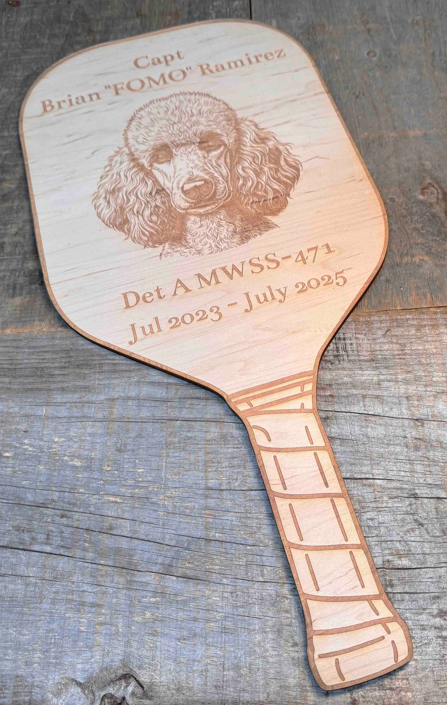 Pickleball Paddle Sign Memories Made