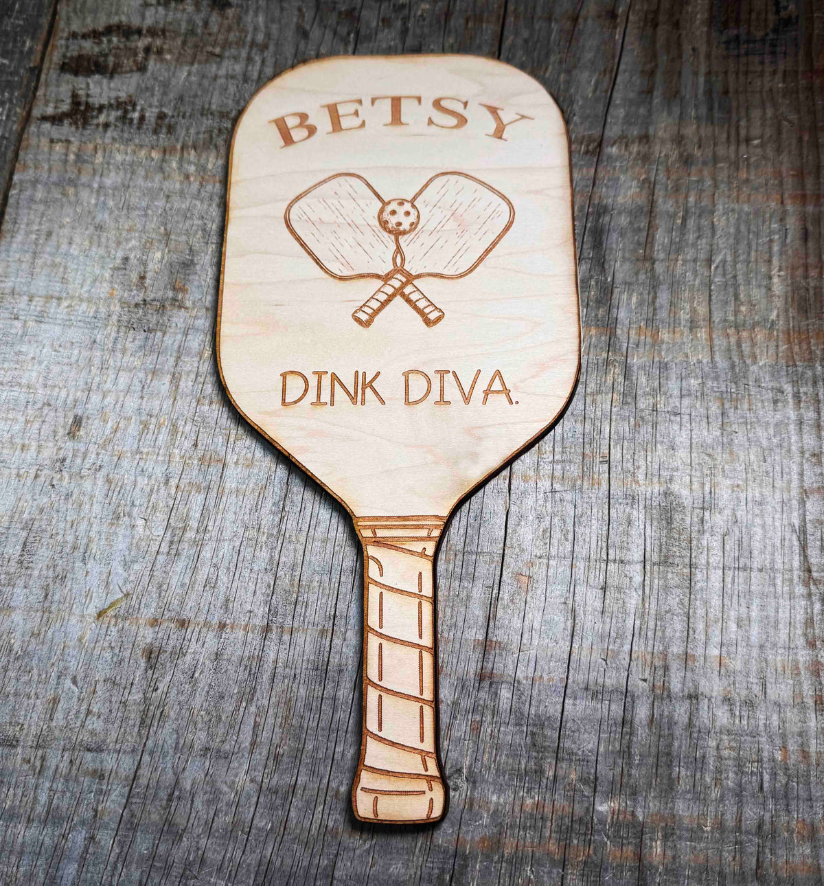 Pickleball Paddle Sign Memories Made