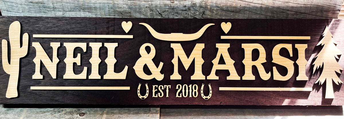 Peruvian Walnut and Canadian Maple Custom Design Memories Made Custom