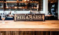Peruvian Walnut and Canadian Maple Custom Design Memories Made Custom