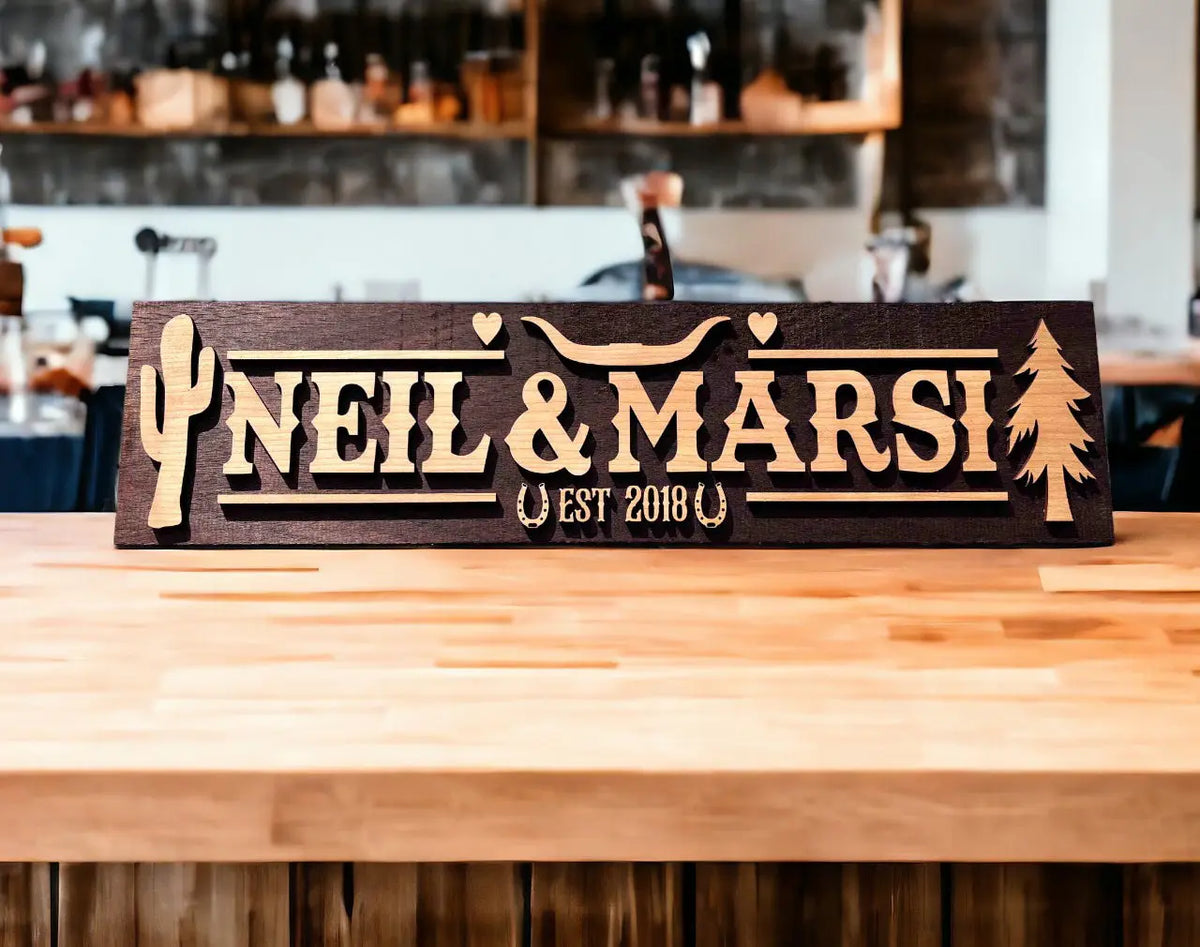 Peruvian Walnut and Canadian Maple Custom Design Memories Made Custom