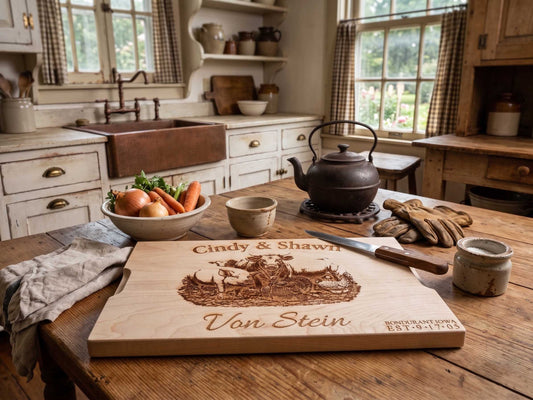 Custom Solid Maple Cutting Board - Your Design