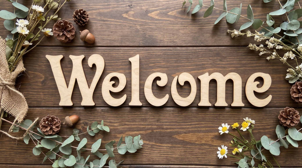 Custom Cut Wooden Letters | Unfinished Maple Plywood
