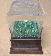 Personalized Real Wood Golf Ball Trophy Case | Hole in One