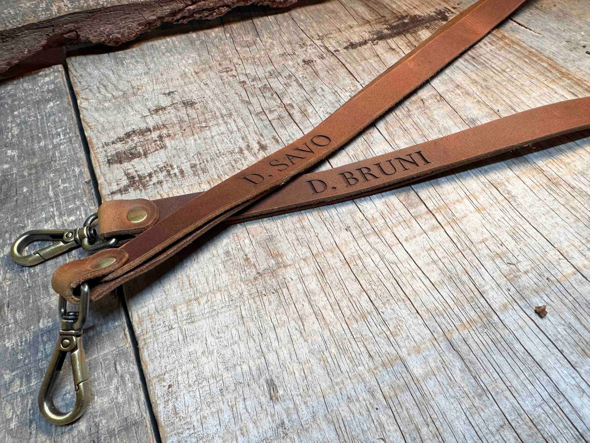Leather Lanyard Custom Engraved Memories Made Custom
