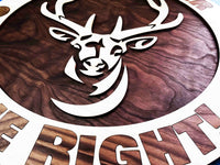 Custom Design/Shape/Size Wooden Dual Layer Sign Memories Made Custom