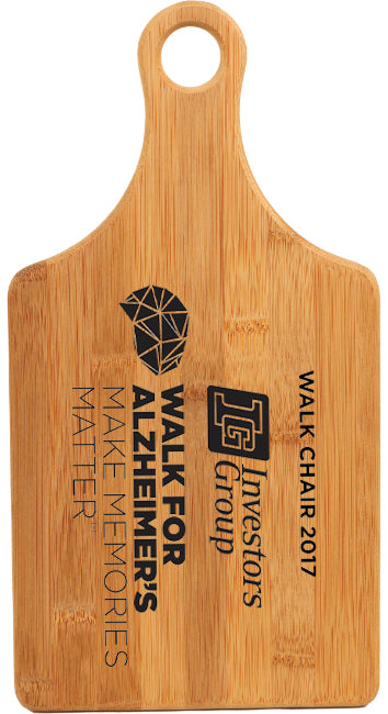 Bamboo Paddle Shape Cutting Board - Your Custom Design