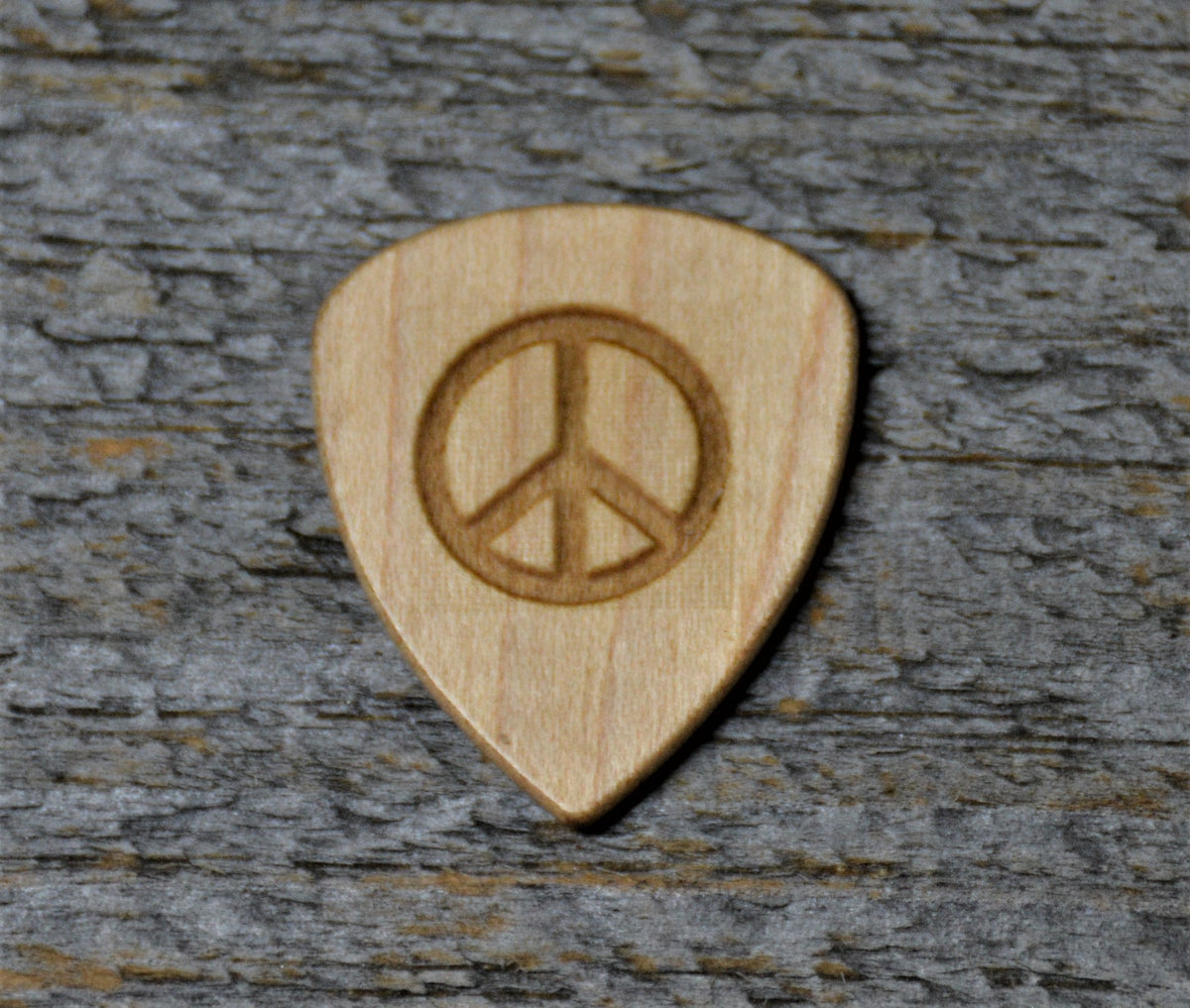 Wooden Guitar Pick