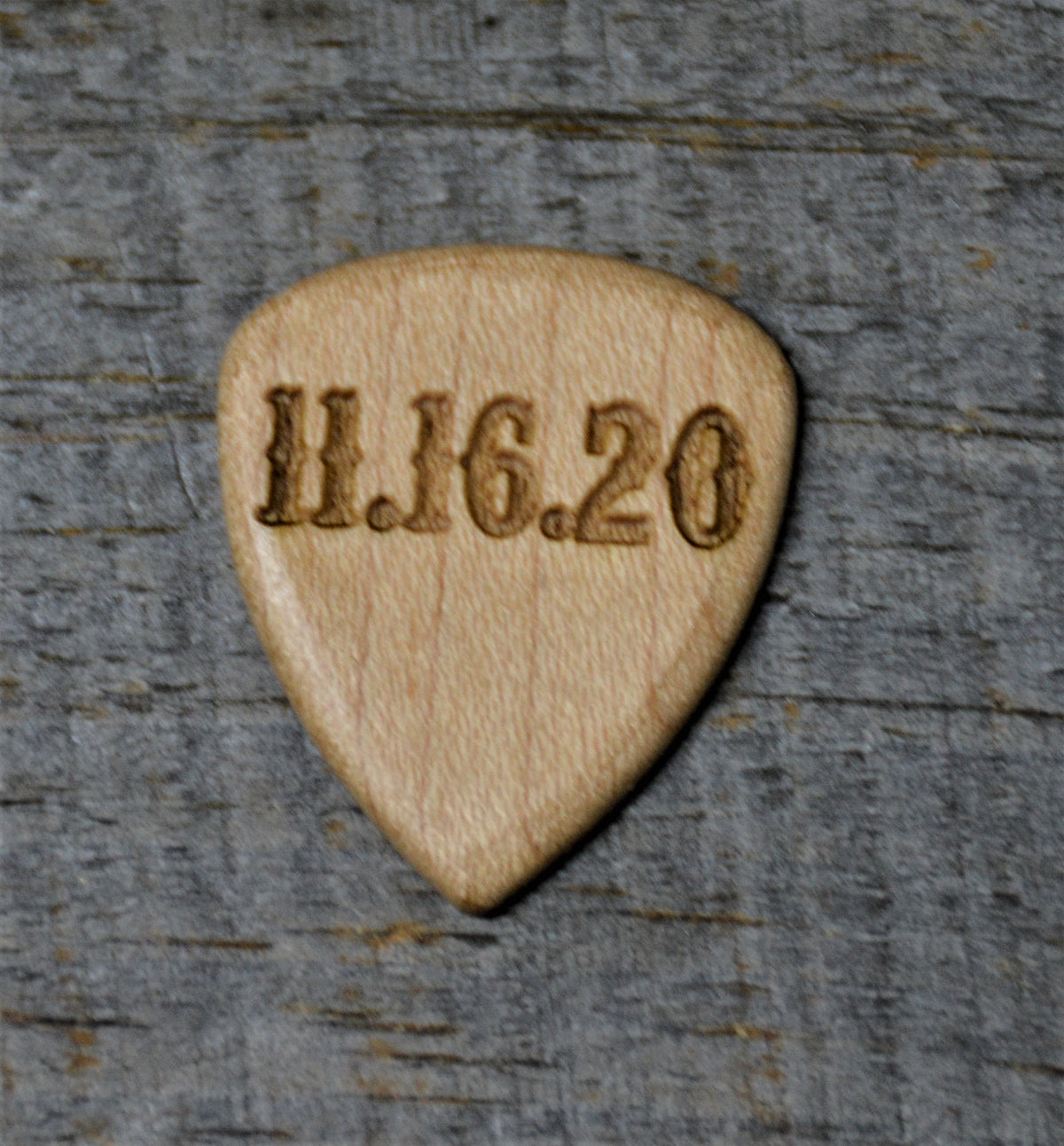 Wooden Guitar Pick