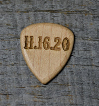 Wooden Guitar Pick