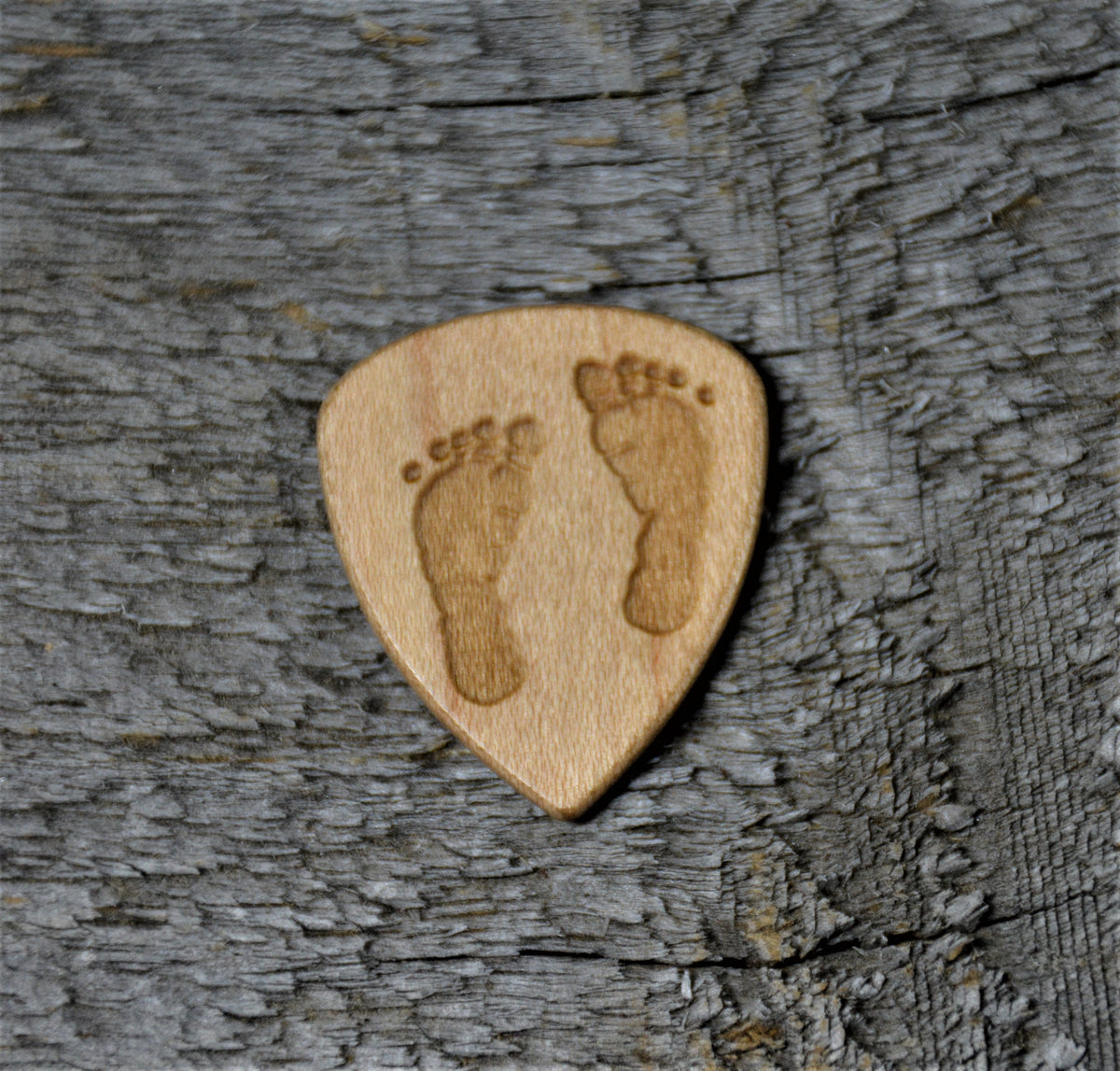 Wooden Guitar Pick