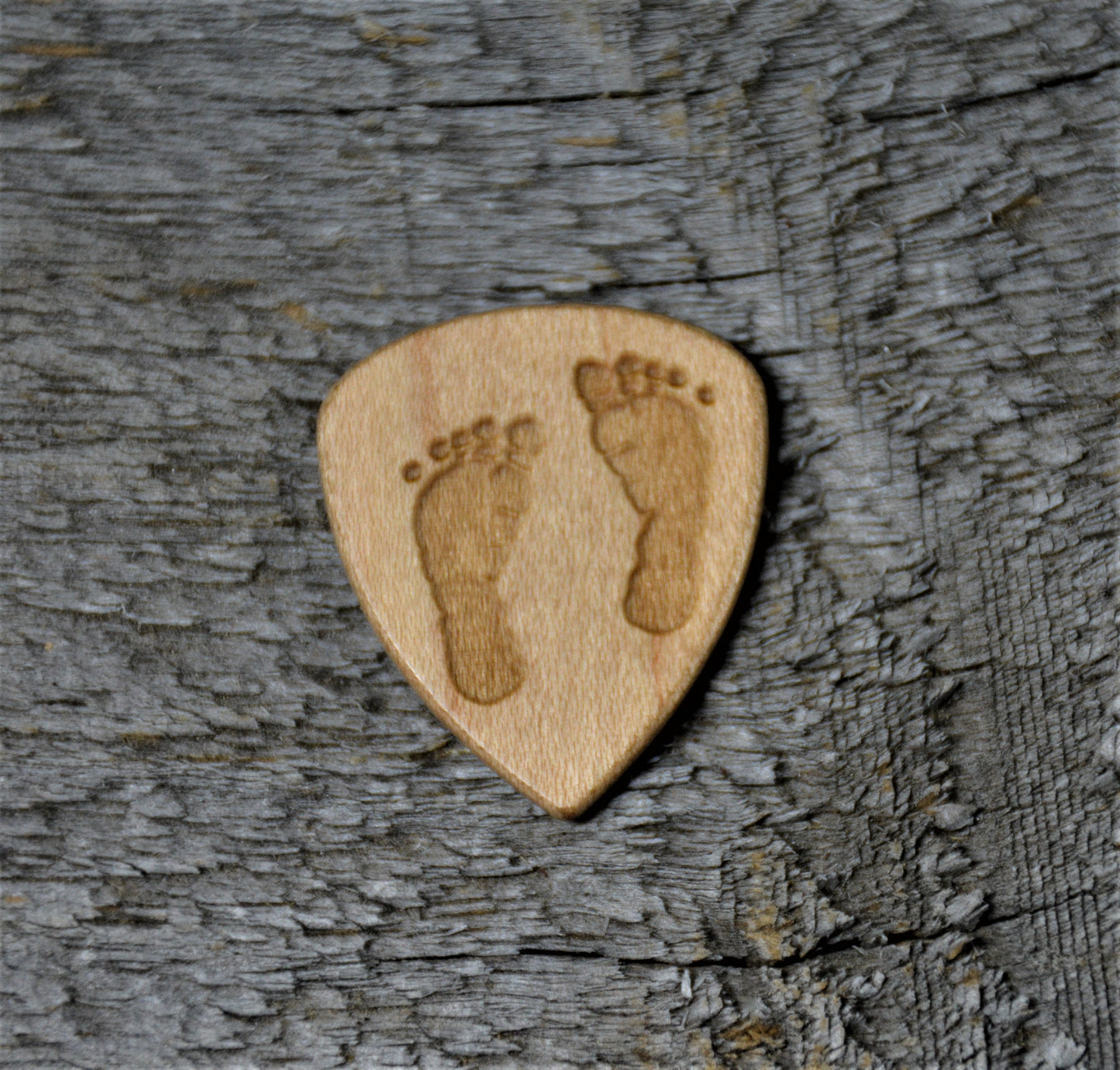 Wooden Guitar Pick