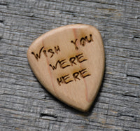 Wooden Guitar Pick