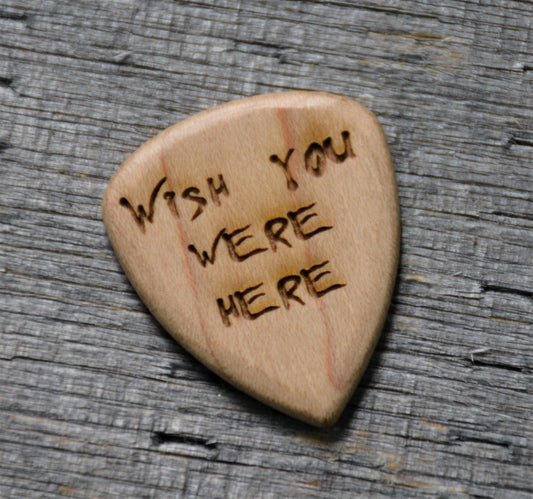 Wooden Guitar Pick