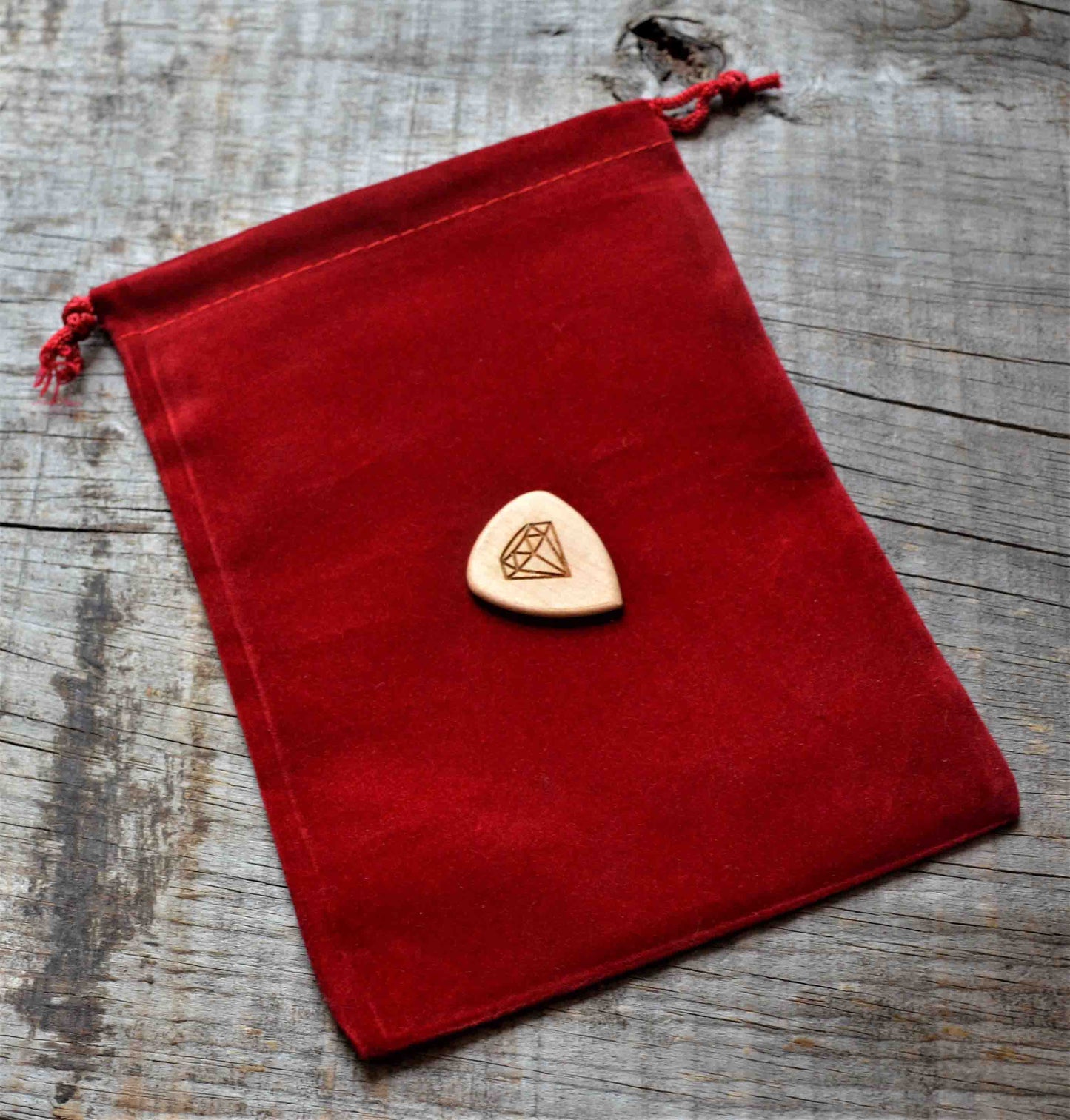 Wooden Guitar Pick