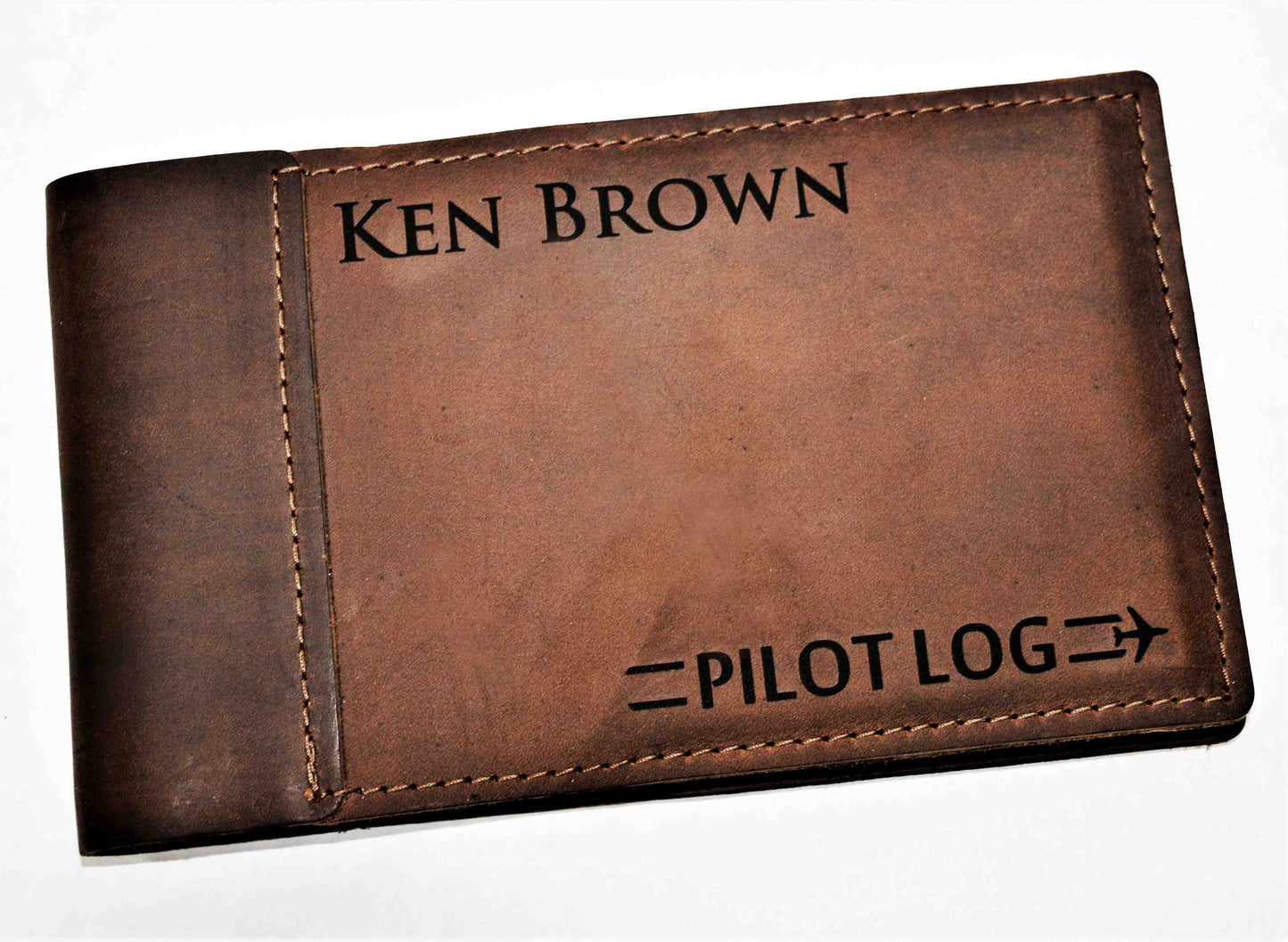 Master Pilots Log Premium Leather Engraved Memories Made Custom
