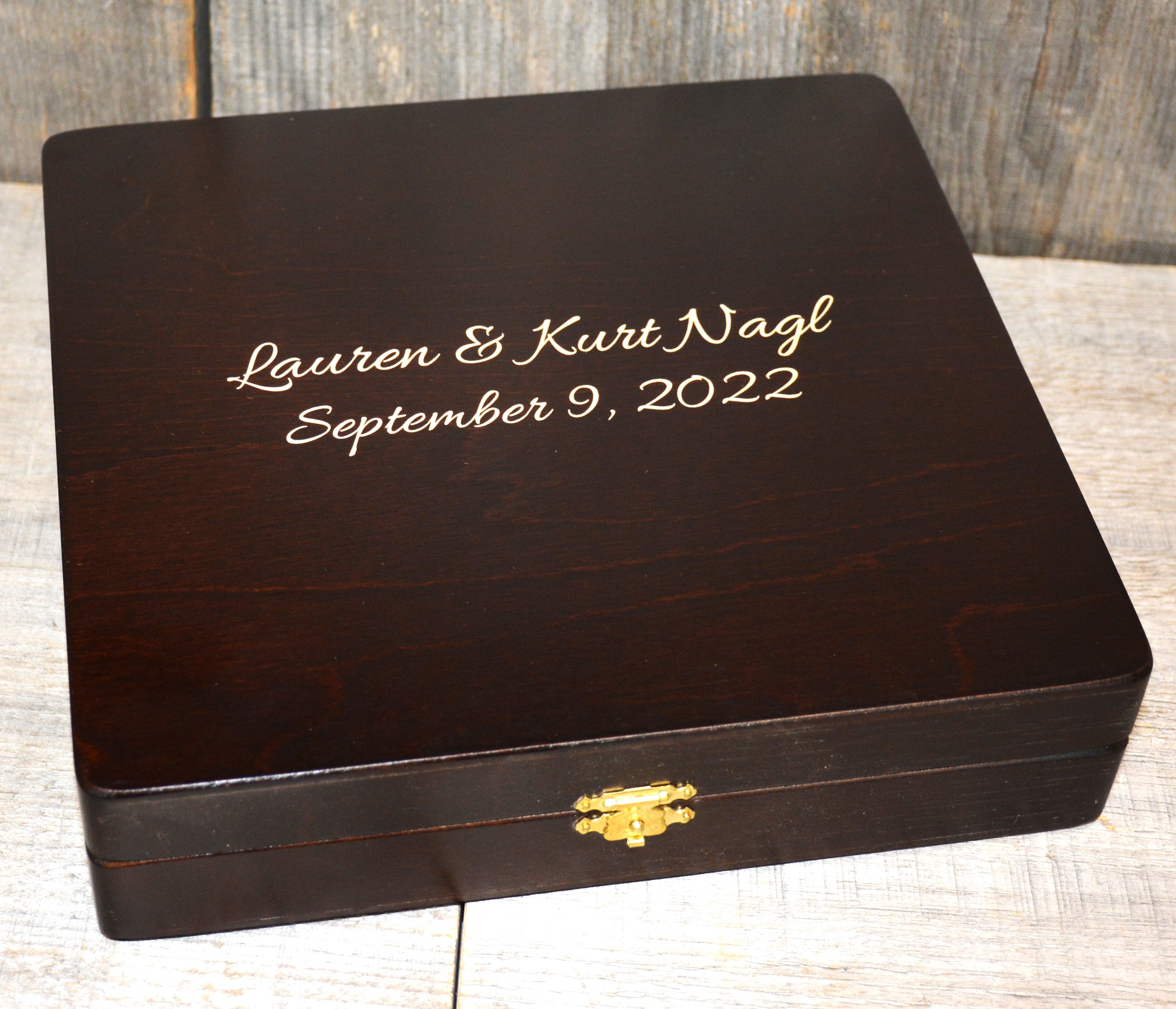 Premium Wooden Gift Box - Custom Design