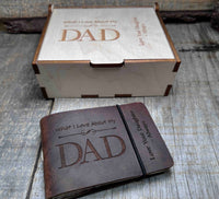 What I love About Mom/Dad - Fill in the Blank Book Memories Made Custom