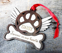 Dog Gets His Wings Ornament Memories Made Custom