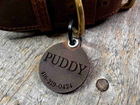 Quiet Dog Tags Premium Leather Memories Made Custom
