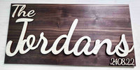 Dual Layer Wooden Sign Memories Made Custom