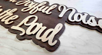 Dual Layer Wooden Sign Memories Made Custom