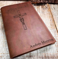 Custom Premium Leather Bible Cover Memories Made Custom